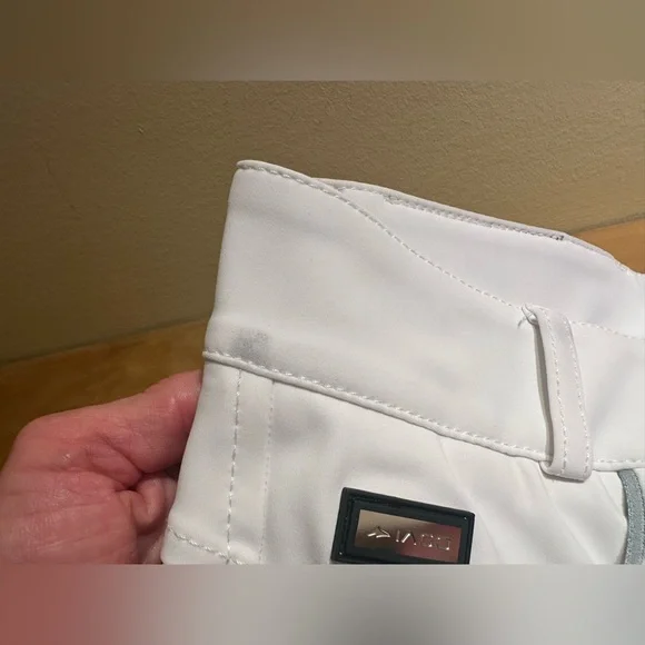 Iago Italia Equestrian Riding Show Breeches, White, Size 22, Great Condition! - Picture 10 of 16